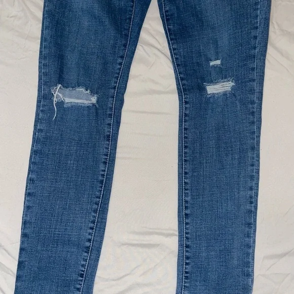 Levi's Blue Straight Leg Jeans Classic Denim Style - Picture 5 of 7
